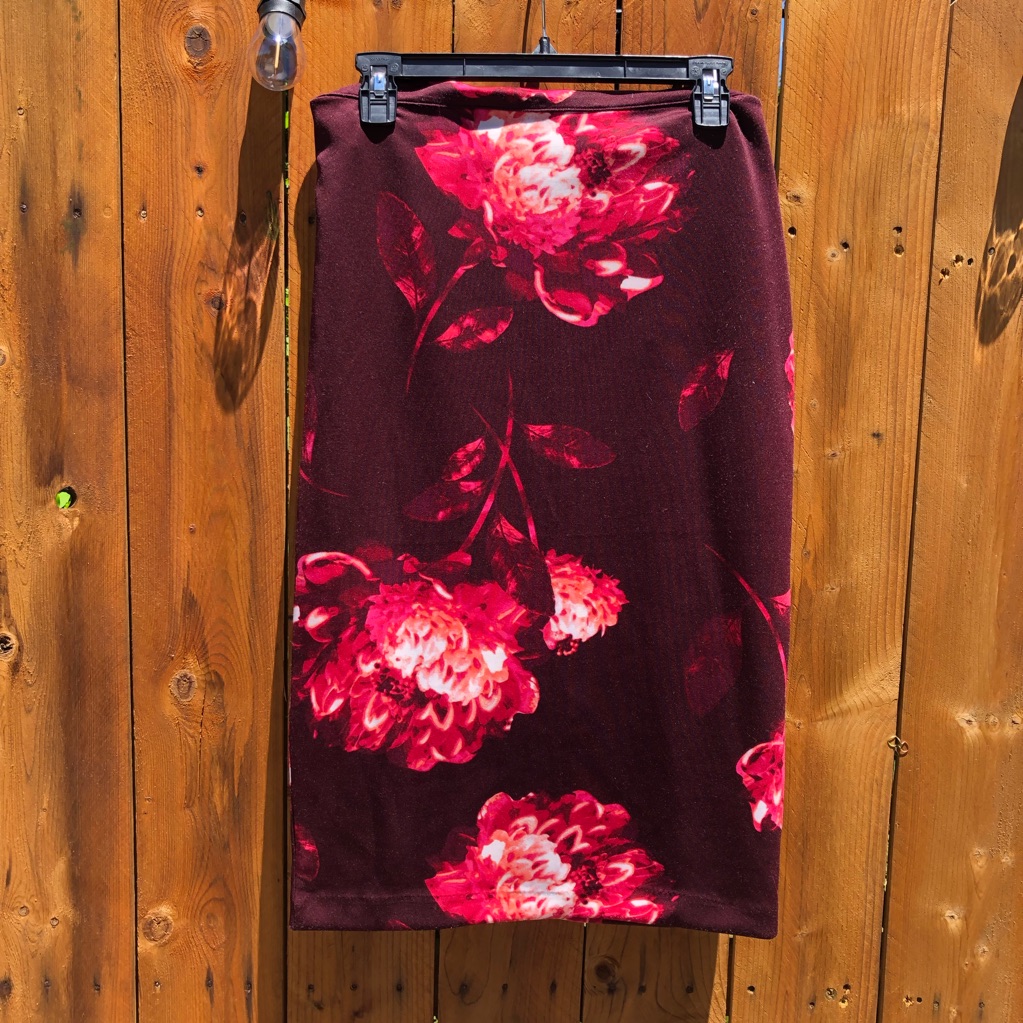 Brand New New York And Company Floral Long Skirt